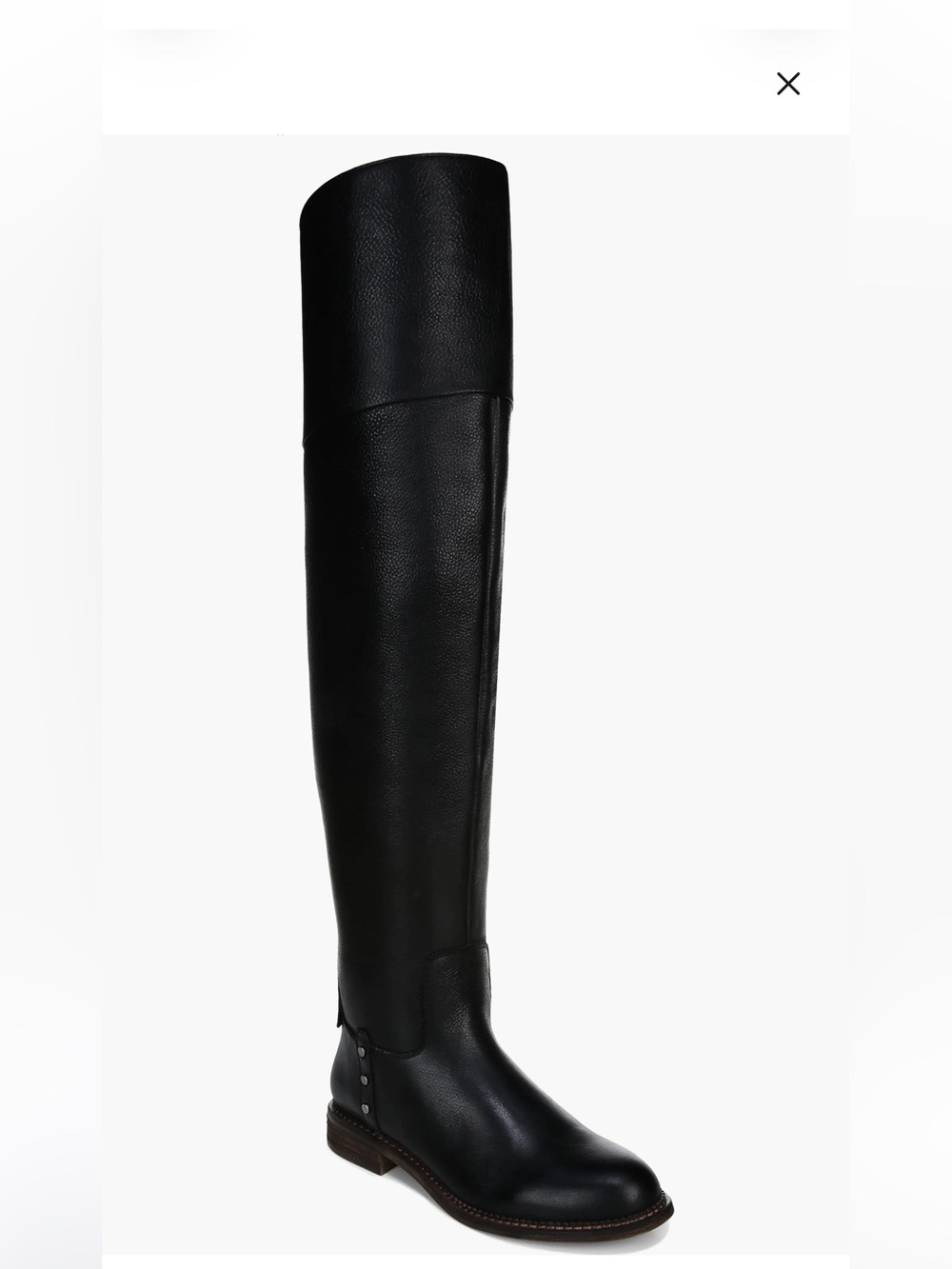 Franco Sarto Haleen wide calf Tall Riding Boots - Classic Leather Over-the-Knee